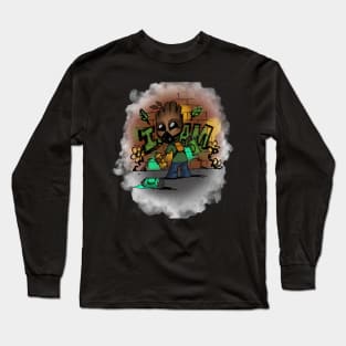 Treeman street artist Long Sleeve T-Shirt